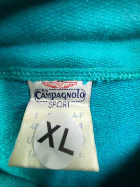 Vintage Campagnolo Sport Set Πυτζάμα / Lounge Wear Τυρκουάζ XL