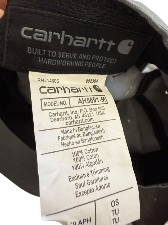 VINTAGE CARHARTT ΓΑΛΑΖΙΟ ΚΑΠΕΛΟ ONE SIZE