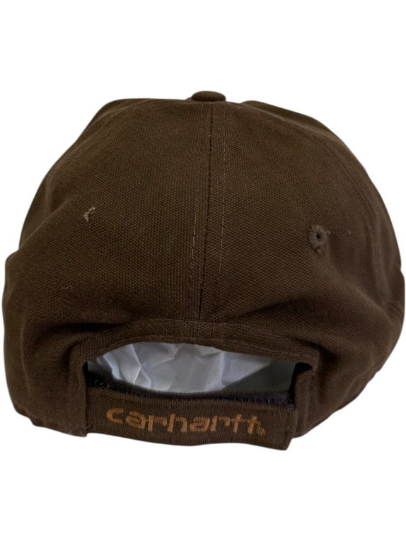 VINTAGE CARHARTT BROWN CAP ONE SIZE