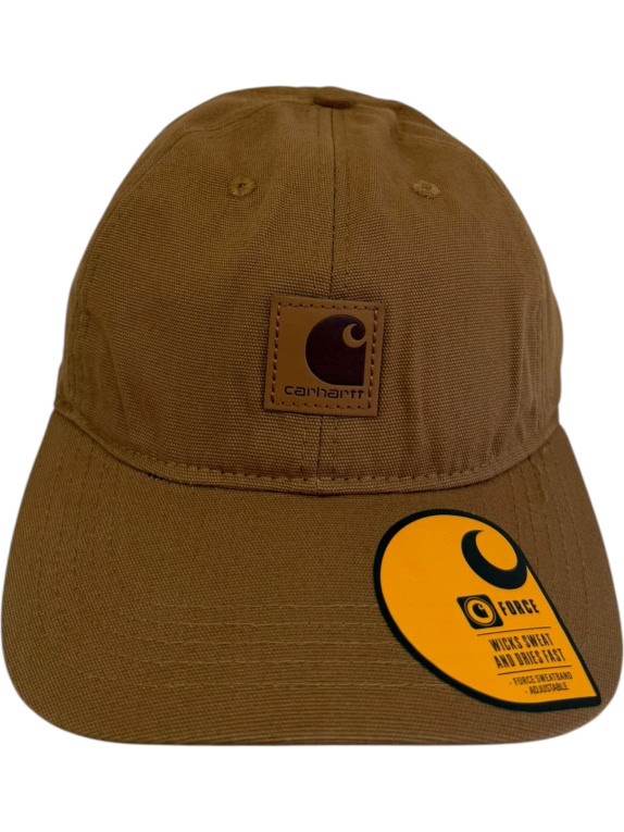 VINTAGE CARHARTT BROWN CAP ONE SIZE