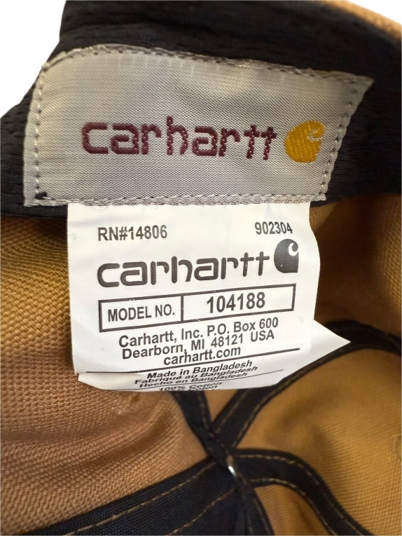 VINTAGE CARHARTT ΚΑΦΕ ΚΑΠΕΛΟ ONE SIZE