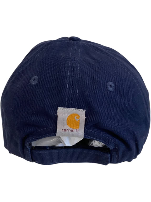 VINTAGE CARHARTT ΚΑΠΕΛΟ JOCKEY ΚΕΝΤΗΜΕΝΟ ΛΟΓΟΤΥΠΟ ΜΠΛΕ UNISEX ONE SIZE