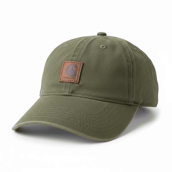 VINTAGE CARHARTT OLIVE GREEN CAP ONE SIZE