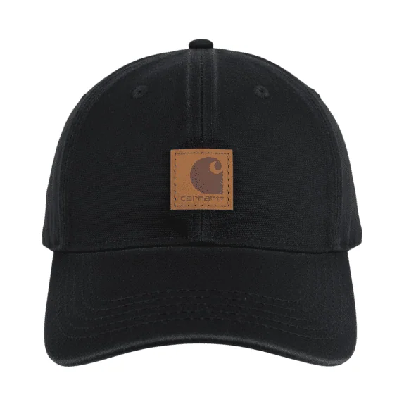 Cappello nero vintage Carhartt con logo taglia unica