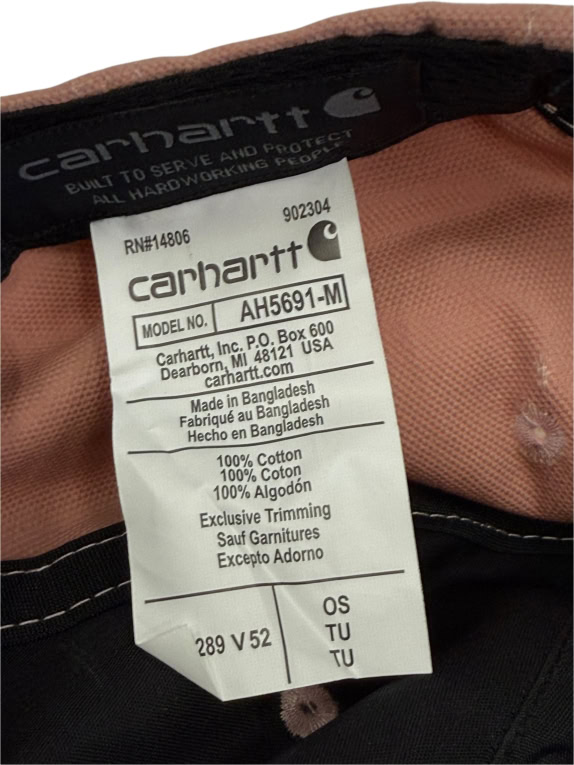 VINTAGE CARHARTT ΣΑΠΙΟ ΜΗΛΟ ΚΑΠΕΛΟ ONE SIZE