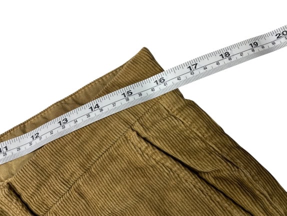 VINTAGE CARRERA ITALIA CORDUROY PANTS BROWN MENS M L