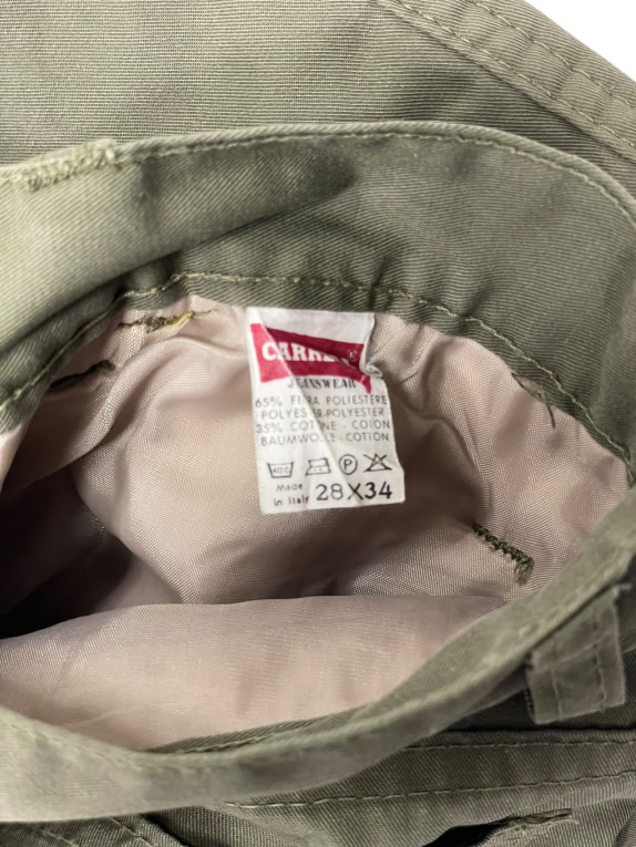 VINTAGE CARRERA PANTS KHAKI MEN'S S