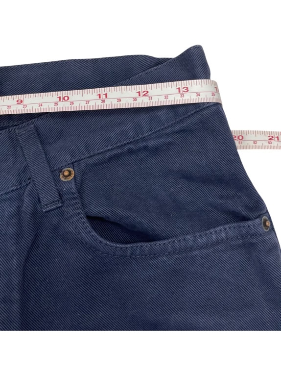 Pantaloni basic vintage Casucci blu scuro da uomo S