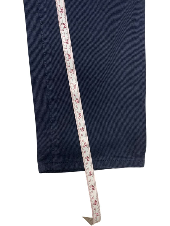Pantaloni basic vintage Casucci blu scuro da uomo S