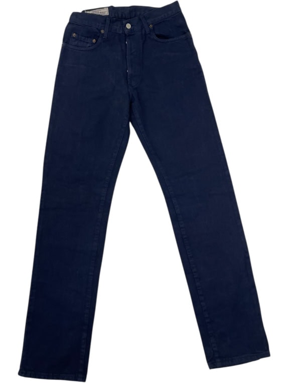 Pantaloni basic vintage Casucci blu scuro da uomo S