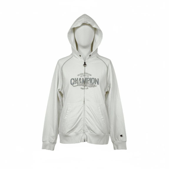 GIACCA BIANCA VINTAGE CHAMPION