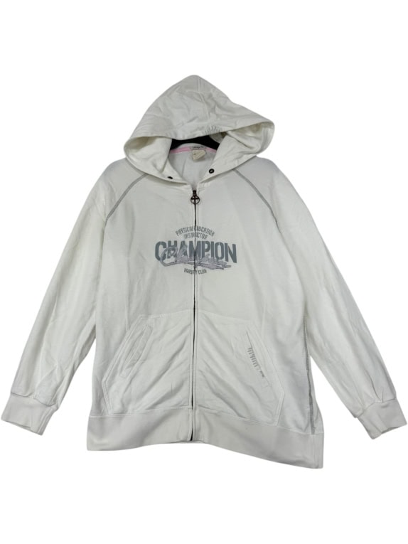 GIACCA BIANCA VINTAGE CHAMPION