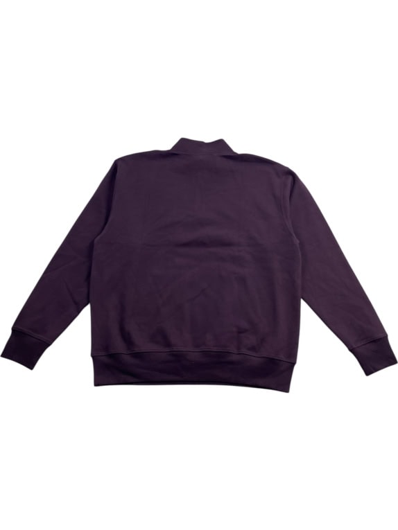 VINTAGE CHAMPION AUTHENTIC ATHLETICWEAR felpa con mezza zip viola da uomo L