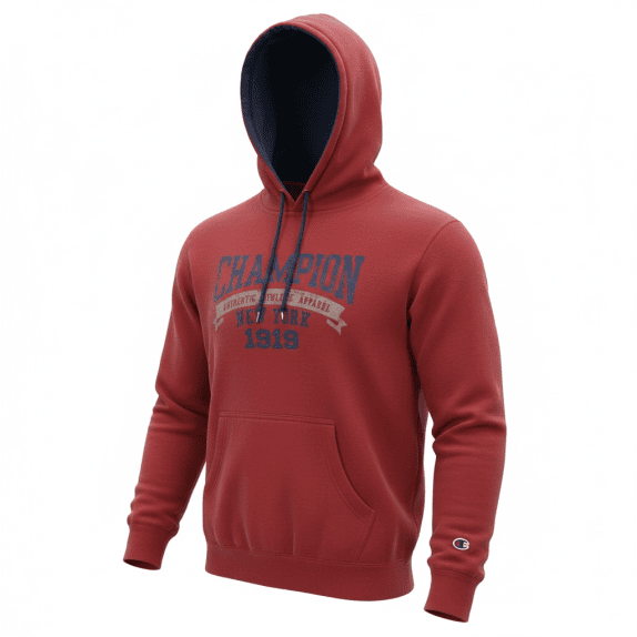 FELPA CON CAPPUCCIO CHAMPION VINTAGE DA UOMO XL