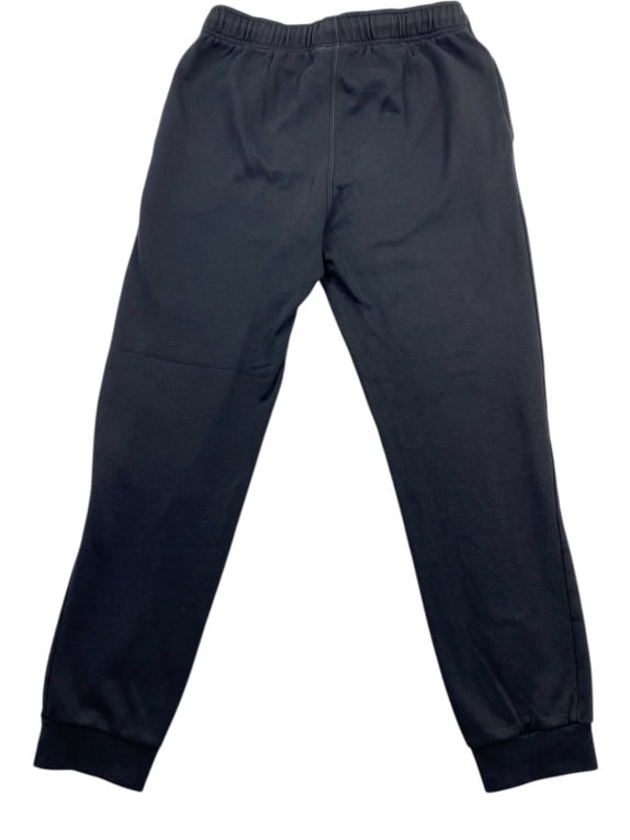 Pantaloni da tuta vintage Champion con logo ricamato neri da uomo L