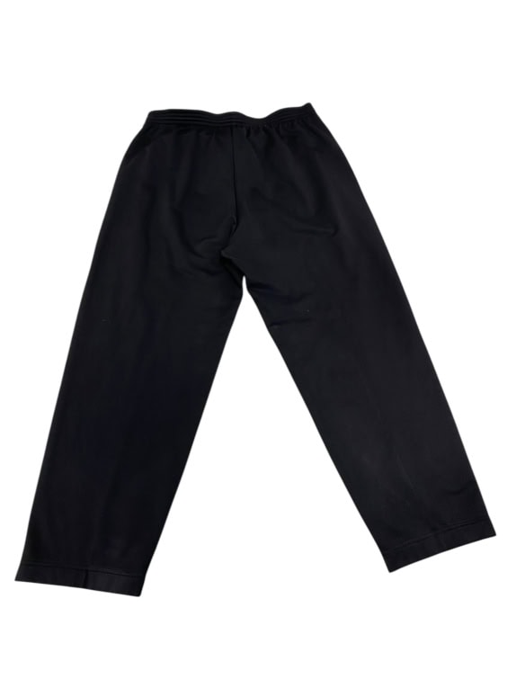 Pantaloni della tuta vintage Champion con logo ricamato neri da uomo M
