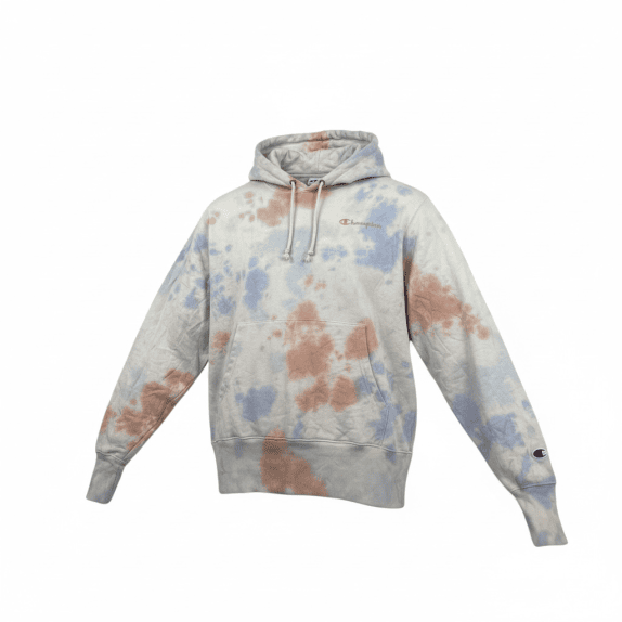 VINTAGE CHAMPION TIE-DYE ΦΟΥΤΕΡ ΜΕ ΚΟΥΚΟΥΛΑ S