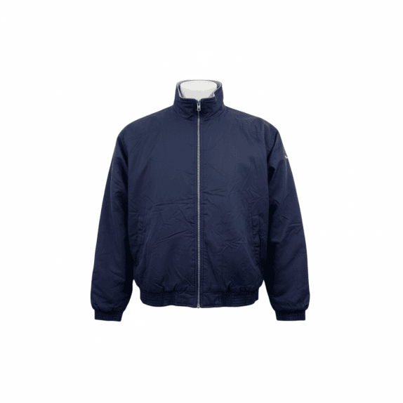 VINTAGE CHAMPION U.S.A. JACKET ΜΕ ΕΠΕΝΔΥΣΗ FLEECE ΜΠΛΕ ΑΝΔΡΙΚΗ L
