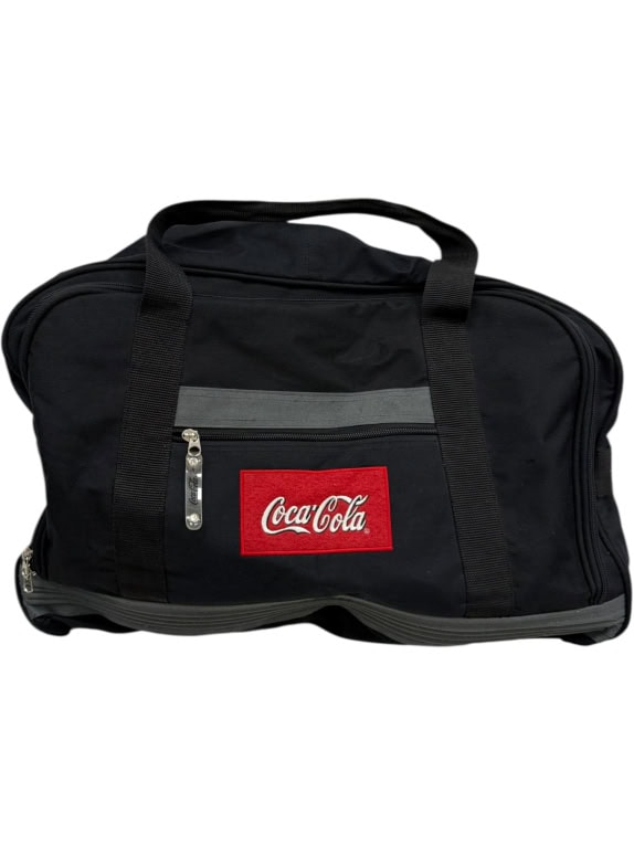 VINTAGE COCA-COLA DUFFEL BAG / ΣΑΚΟΣ ΒΟΛΤΑΣ - ΜΑΥΡΟ