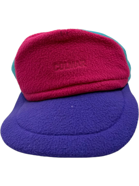VINTAGE COLMAR FLEECE ΚΑΠΕΛΟ COLOR-BLOCK ΛΟΓΟΤΥΠΟ MULTICOLOR UNISEX ONE SIZE
