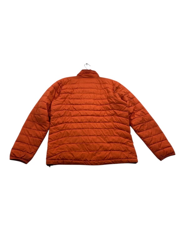 GIACCA PUFFER VINTAGE COLUMBIA CON LOGO ARANCIONE DA UOMO M