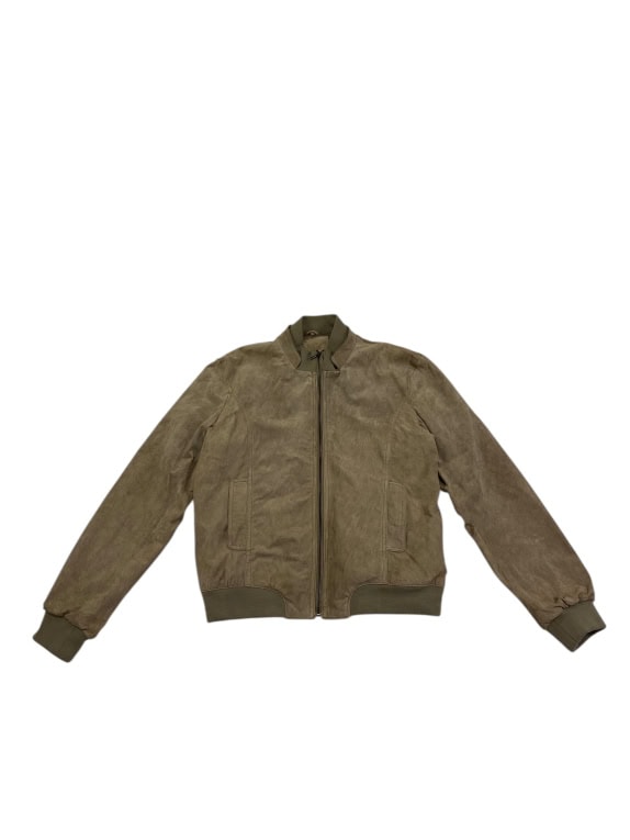 VINTAGE CONBIPEL SUEDE BOMBER JACKET BROWN MEN 54