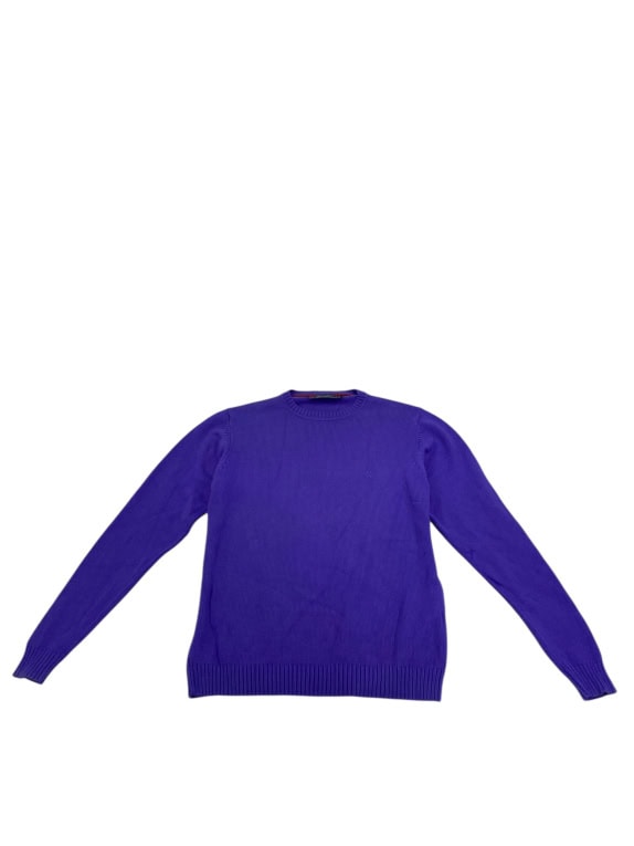 VINTAGE CONTE OF FLORENCE CREWNECK SWEATER PURPLE MENS M