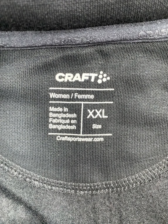 VINTAGE CRAFT ΑΘΛΗΤΙΚΗ ΖΑΚΕΤΑ ΜΕ ΦΕΡΜΟΥΑΡ ΜΑΥΡΗ ΓΥΝΑΙΚΕΙΑ XXL