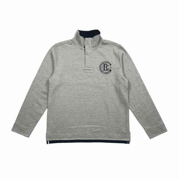 VINTAGE CREW CLOTHING COMPANY ΦΟΥΤΕΡ CASUAL ΜΕ ΛΟΓΟΤΥΠΟ RUGBY CLUB ΓΚΡΙ ΑΝΔΡΙΚΟ M