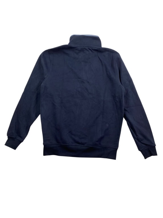 VINTAGE CREW CLOTHING COMPANY ΦΟΥΤΕΡ ΜΕ ΦΕΡΜΟΥΑΡ 1/4 LOGO ΜΠΛΕ ΣΚΟΥΡΟ ΑΝΔΡΙΚΟ M