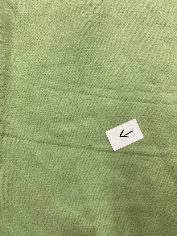 VINTAGE CREW CLOTHING COMPANY FELPA CON ZIP 1/4 VERDE DA UOMO M