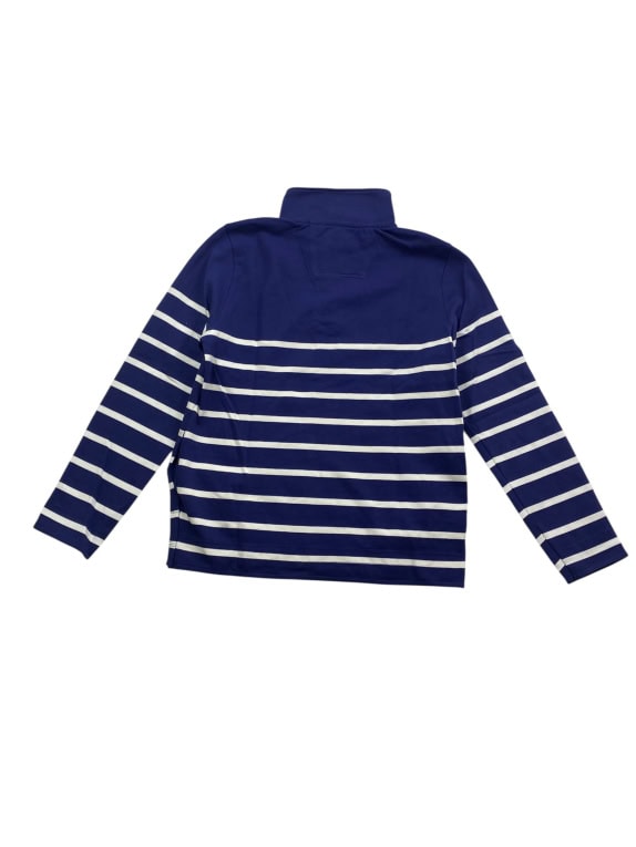 VINTAGE CREW CLOTHING COMPANY STRIPED LONG SLEEVE TOP BLUE MEN'S M