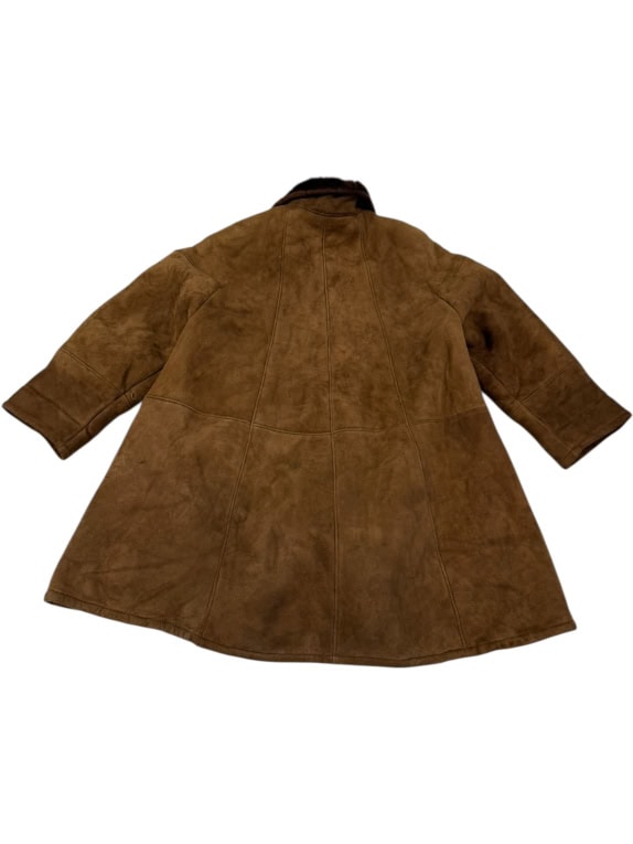 VINTAGE ΔΕΡΜΑΤΙΝΟ ΠΑΛΤΟ SHEARING MΟΥΤΟΝ L/XL