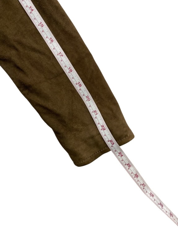 Vintage Δερμάτινο Suede Jacket Καφέ (S)
