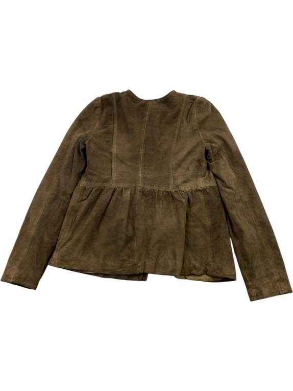 Vintage Δερμάτινο Suede Jacket Καφέ (S)