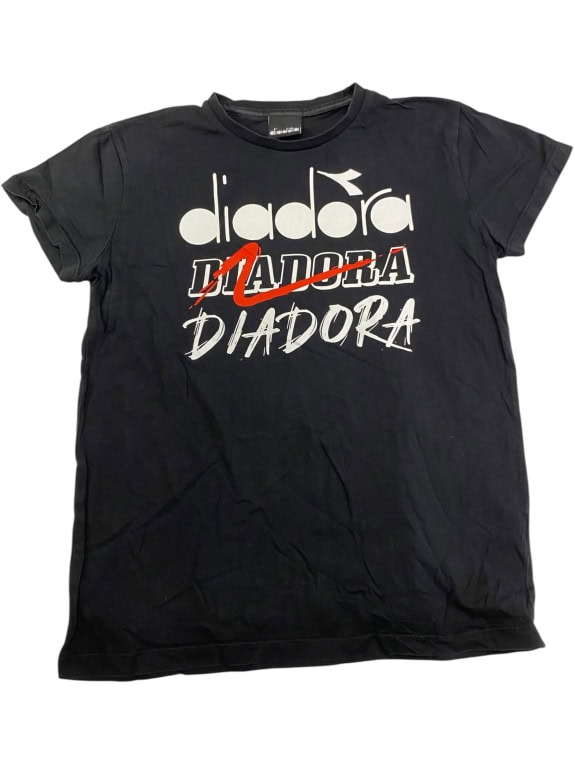 VINTAGE DIADORA WOMENS T-SHIRT M