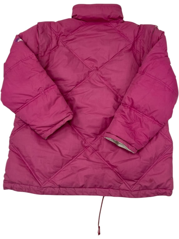 VINTAGE DIADORA WOMEN'S PUFFER JACKET FUCHSIA L/XL