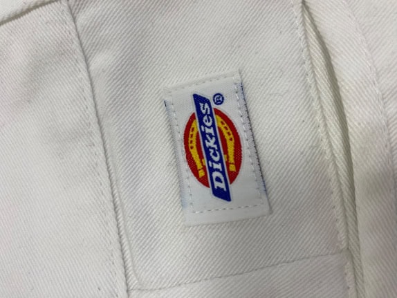 VINTAGE DICKIES WHITE WORK PANTS XL