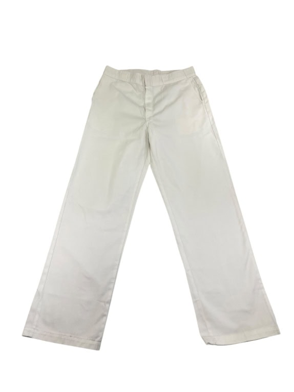 VINTAGE DICKIES WHITE WORK PANTS XL
