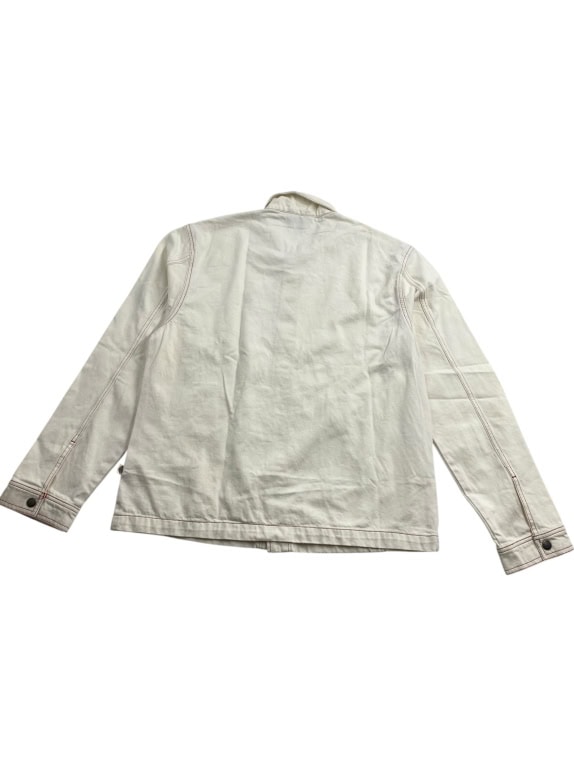 VINTAGE DICKIES ΖΑΚΕΤΑ WORKWEAR LOGO ΛΕΥΚΟ ΑΝΔΡΙΚΟ L