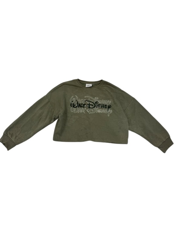 VINTAGE DISNEY CROPPED SWEATSHIRT WOMEN'S L