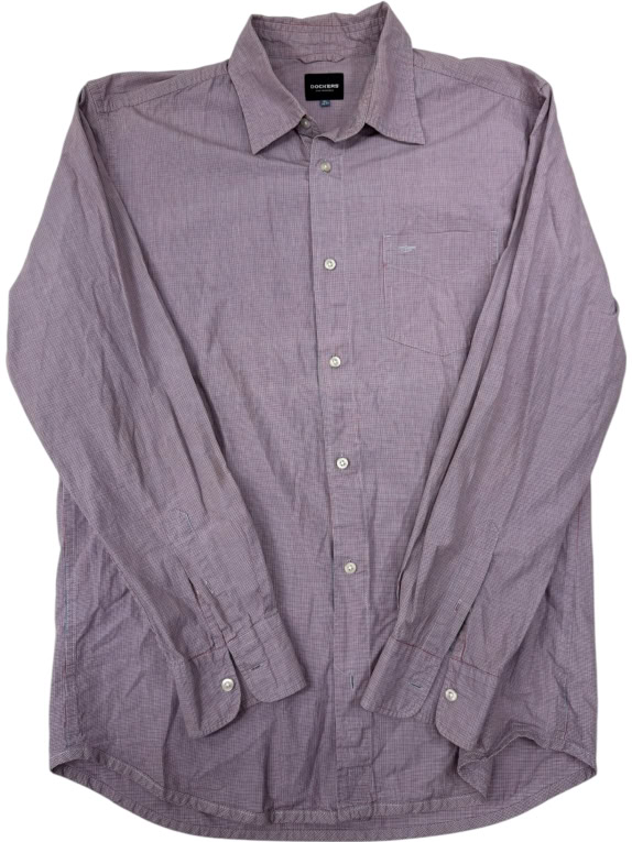 VINTAGE DOCKERS CAMICIA A MANICHE LUNGHE