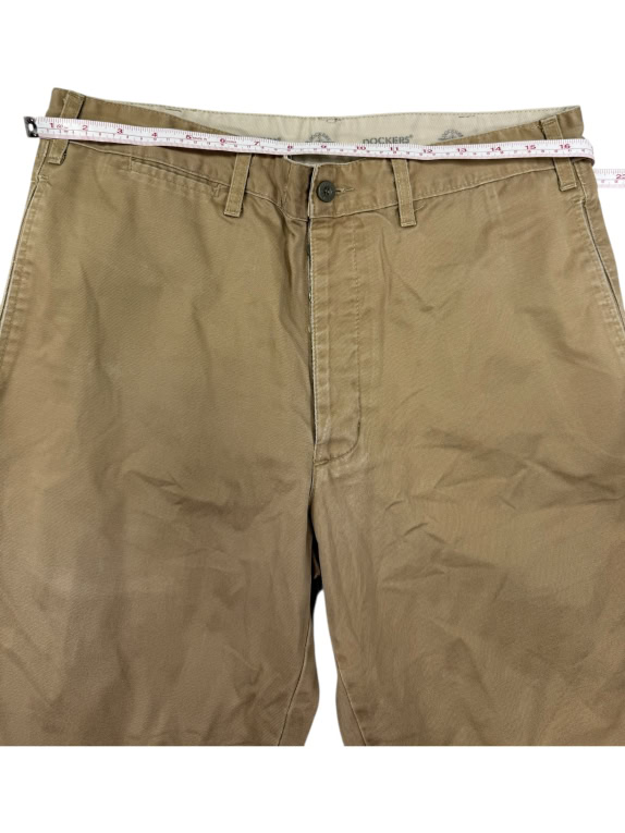VINTAGE DOCKERS PANTALONE UOMO CHINO