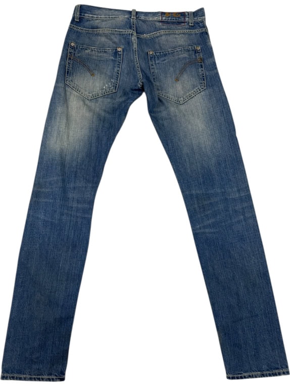 VINTAGE DONDUP ΑΝΔΡΙΚΟ ΤΖΙΝ SLIM FIT ΜΠΛΕ M