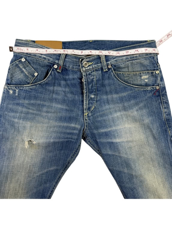 VINTAGE DONDUP ΑΝΔΡΙΚΟ ΤΖΙΝ SLIM FIT ΜΠΛΕ M
