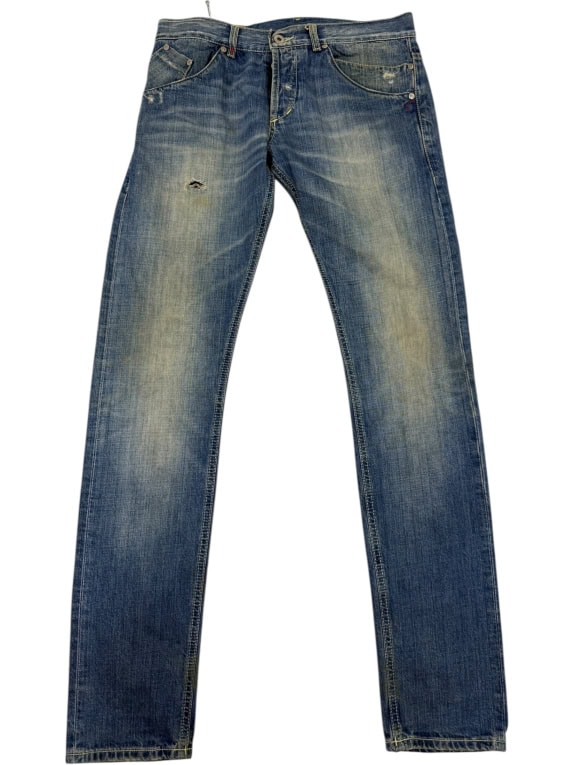 VINTAGE DONDUP MEN'S JEANS SLIM FIT BLUE M