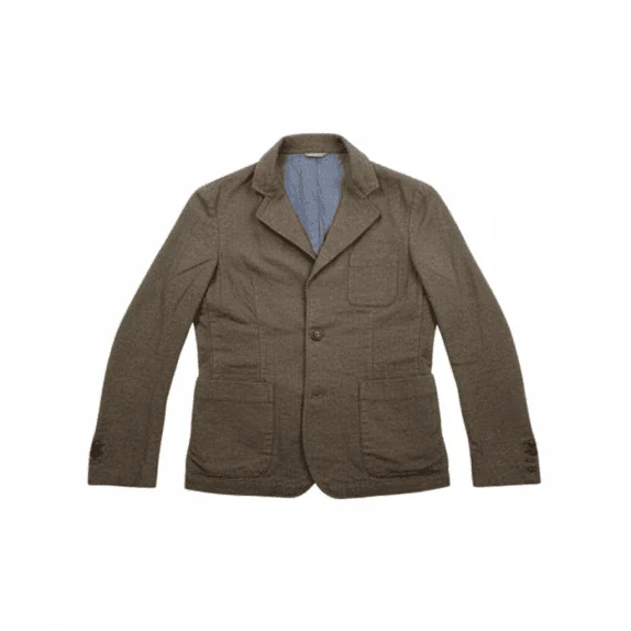VINTAGE D.R SHIRT ΣΑΚΑΚΙ BLAZER ΚΑΦΕ ΑΝΔΡΙΚΟ L