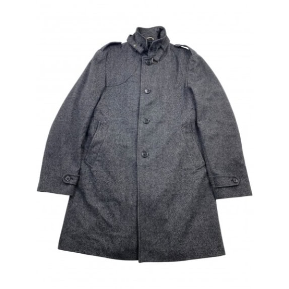VINTAGE EB COMPANY WOOL COAT GREY MEN'S M