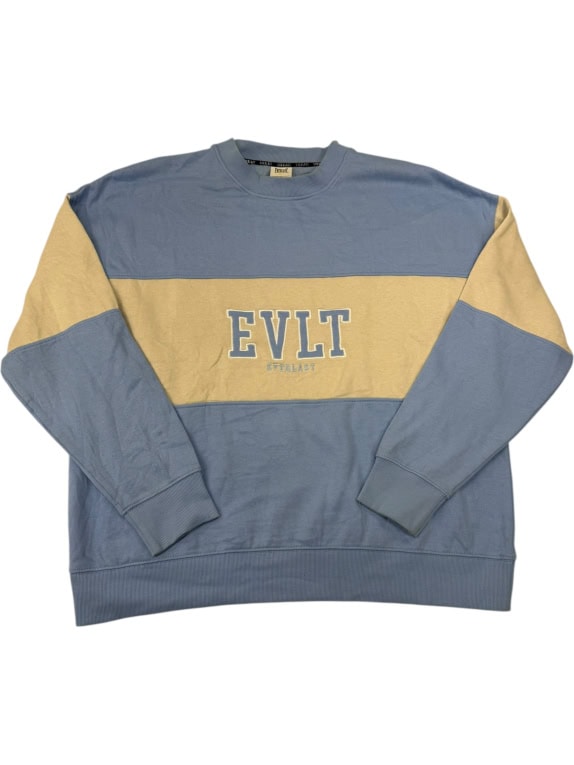 VINTAGE EVERLAST SWEATSHIRT BLUE/BEIGE