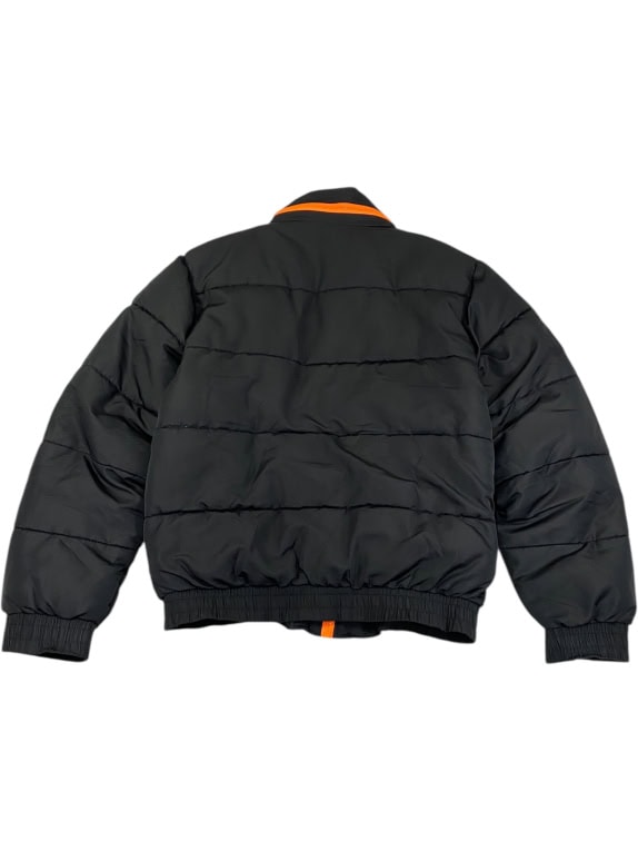 VINTAGE EVERLAST PUFFER ΜΠΟΥΦΑΝ ΜΕ ΠΟΡΤΟΚΑΛΙ ΛΕΠΤΟΜΕΡΕΙΕΣ ΜΑΥΡΟ ΑΝΔΡΙΚΟ XL